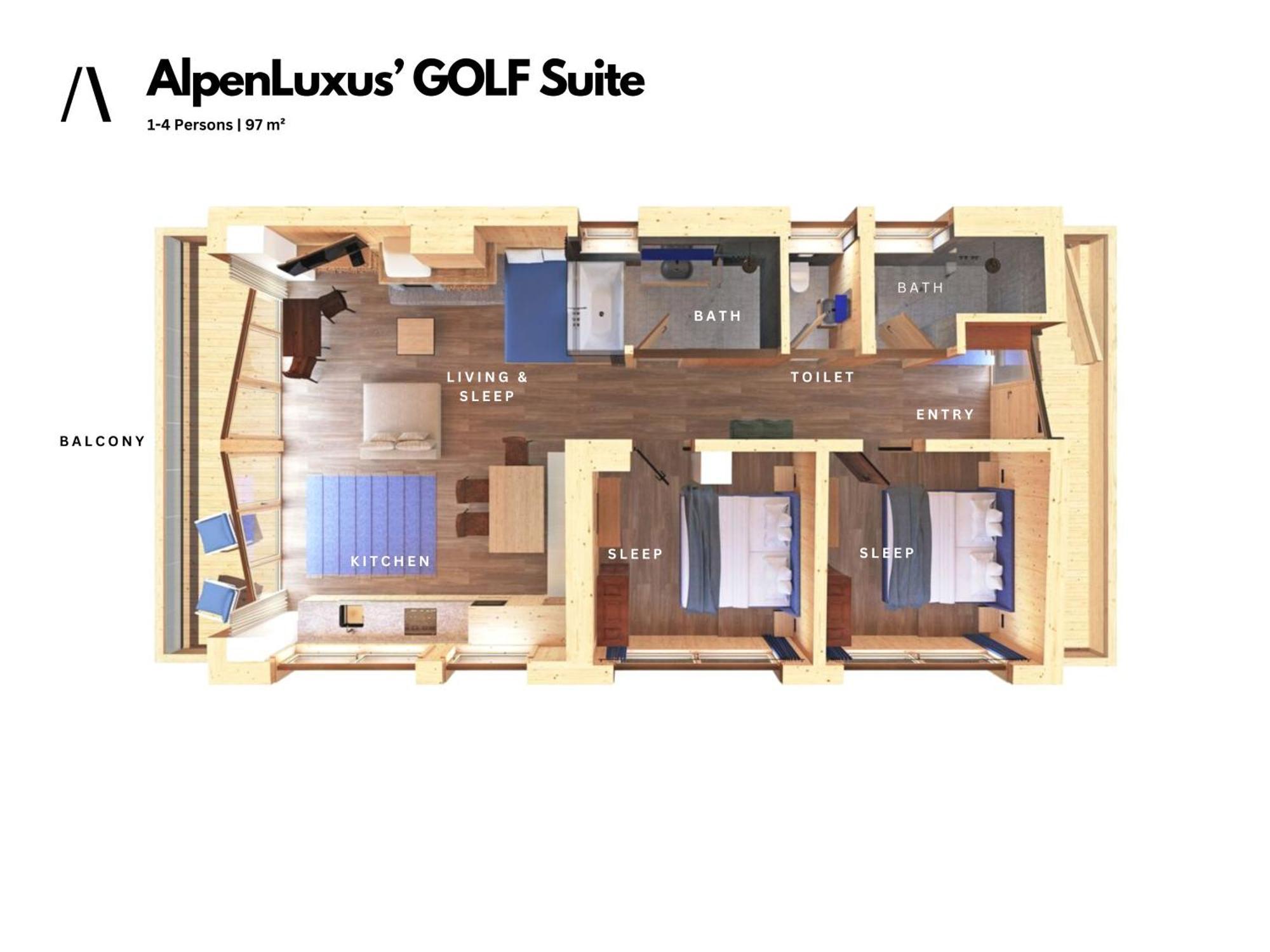 Sportlodge' Golf Suite - Natural Pool, Whirlpool & Sauna By Alpenluxus Appartements Kleinboden Luaran gambar